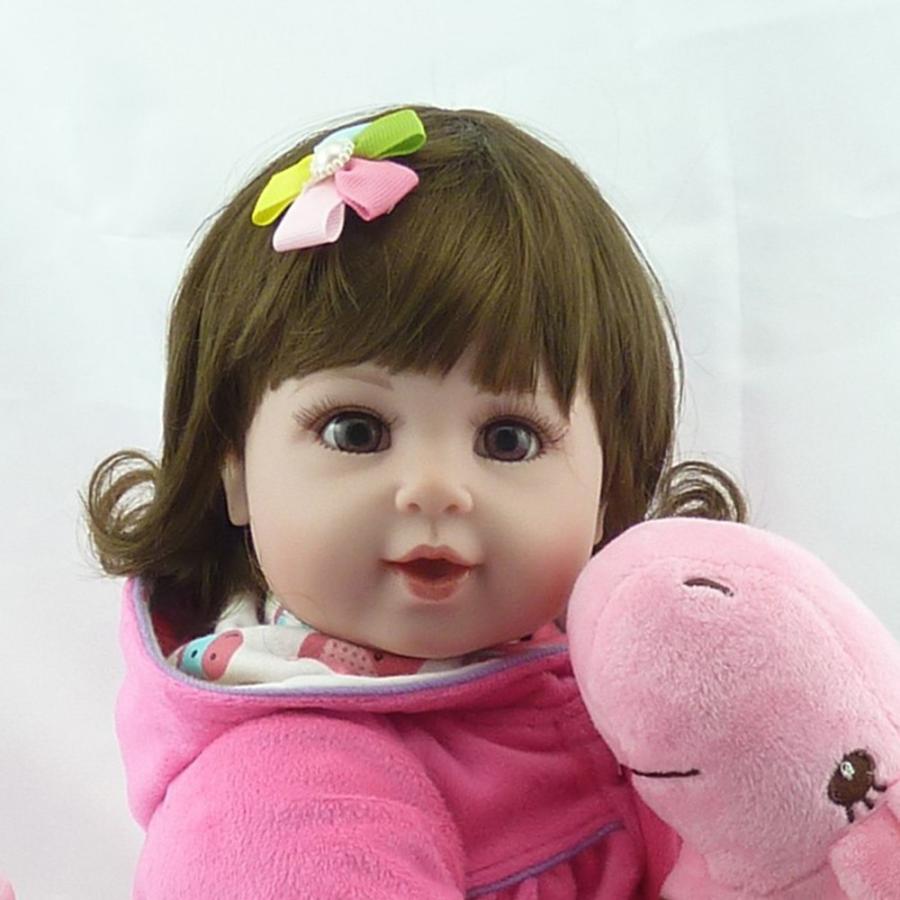 赤ちゃん 人形 リボーン ベイビー ドール 抱き人形 女の子A 衣装付き 52CM_2