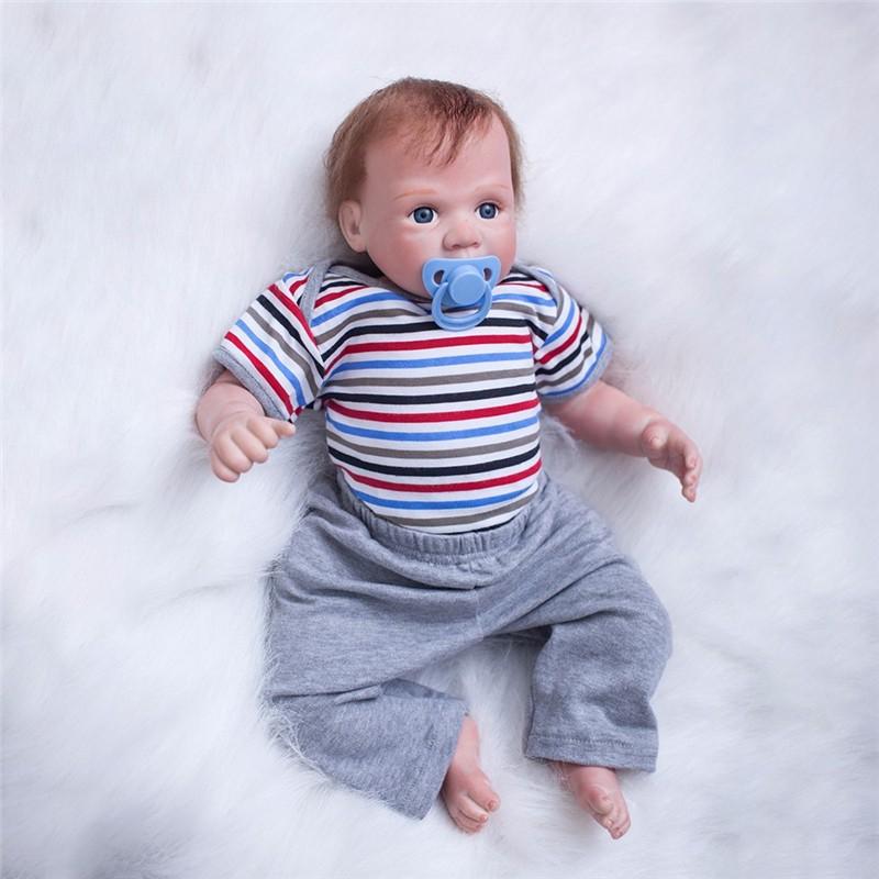 赤ちゃん 人形 リボーン ベイビー ドール 抱き人形 新生児B 衣装付き 50CM :fr1362:NAMOヤフーショップ - 通販