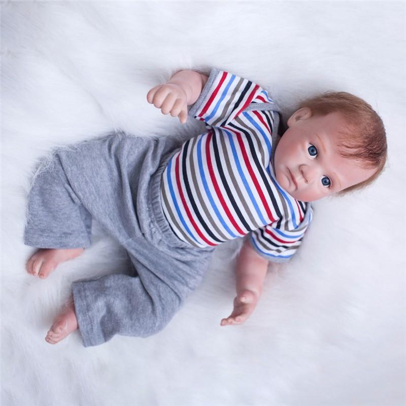 赤ちゃん 人形 リボーン ベイビー ドール 抱き人形 新生児B 衣装付き 50CM :fr1362:NAMOヤフーショップ - 通販