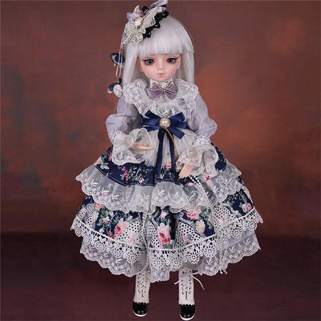 球体関節人形 BJD 女の子 人形 ドレス 着せ替え カスタムドール 球体関節人形 BJD 女の子 人形 ドレス 着せ替え カスタムドール