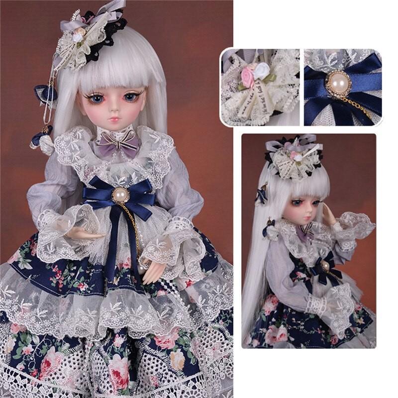 球体関節人形 BJD 女の子 人形 ドレス 着せ替え カスタムドール 球体関節人形 BJD 女の子 人形 ドレス 着せ替え カスタムドール