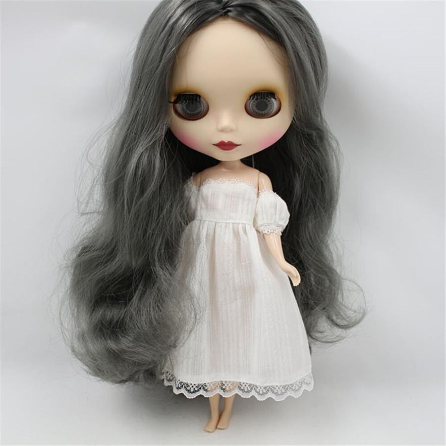 服 1 6ブライス人形 ホワイトロングドレス オフショルダードレス かわいい 球体関節人形 Fr1672 Namoヤフーショップ 通販 Yahoo ショッピング