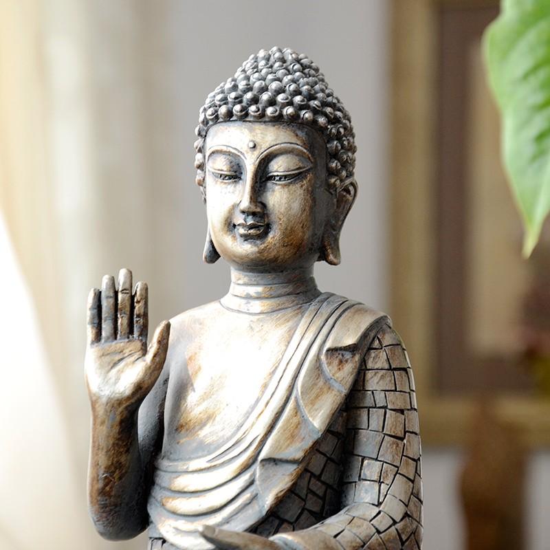 ブッダ 仏陀 仏像 置物 彫刻家 ヴィンテージギフト Tathagata : fr1863