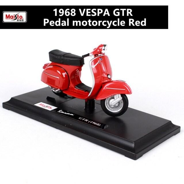1:18 Piaggioスクーター 1968 Vespa GTR ローマの休日 バイク 1:18 Piaggioスクーター 1968 Vespa GTR ローマの休日 バイク