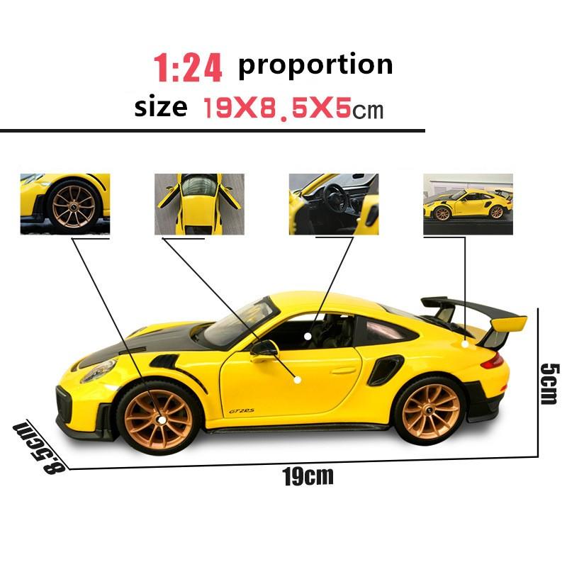 1:24 Porsche ポルシェ 718 BOXSTER レッド 乗用車 外車 高級