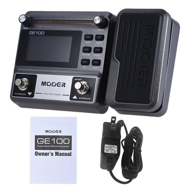 MOOER GE100 ギターマルチエフェクトプロセッサー ループ
