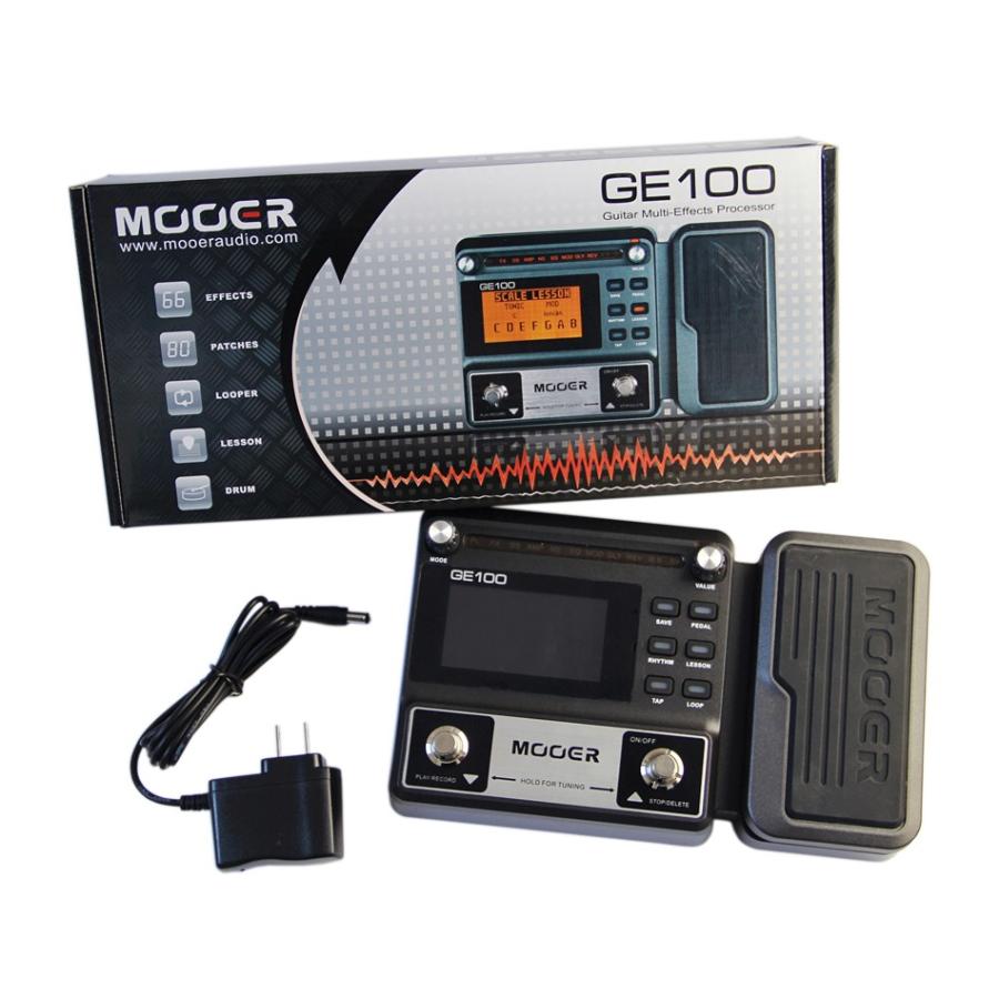 MOOER GE100 ギターマルチエフェクトプロセッサー ループ