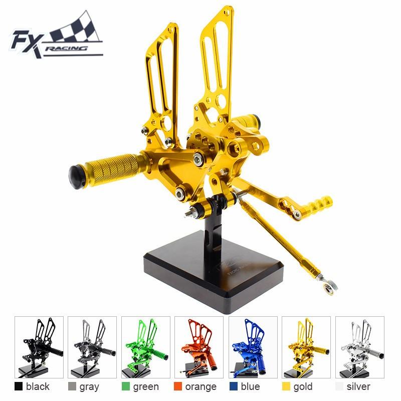 オートバイ CNC フットレスト リアセット フットペグレスト MV Agusta F4 1000 1998-2009 Gold