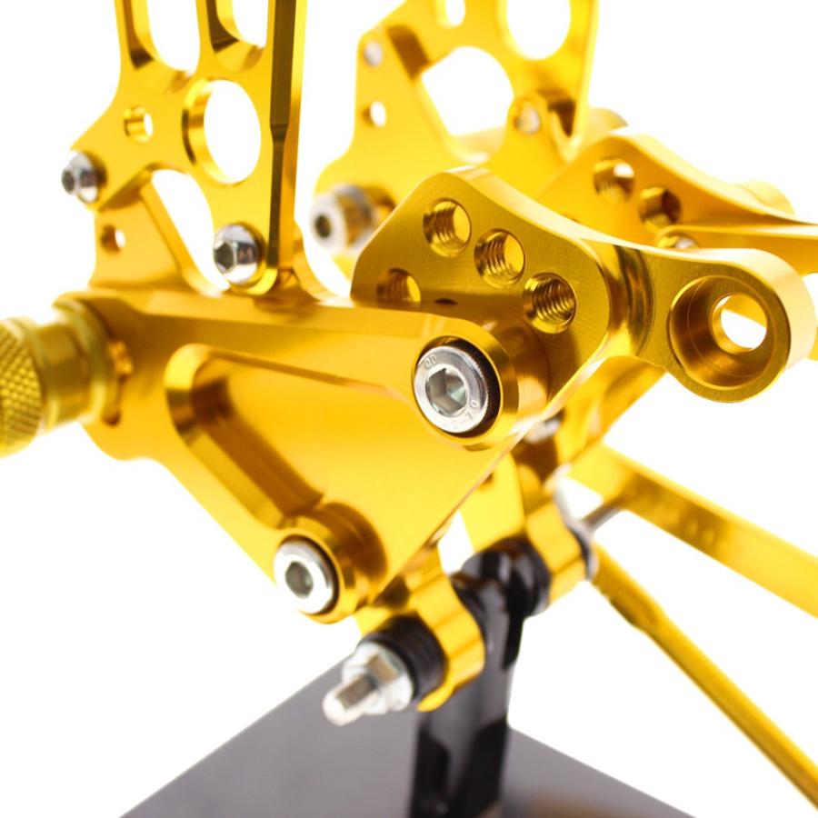 オートバイ CNC フットレスト リアセット フットペグレスト MV Agusta F4 1000 1998-2009 Gold