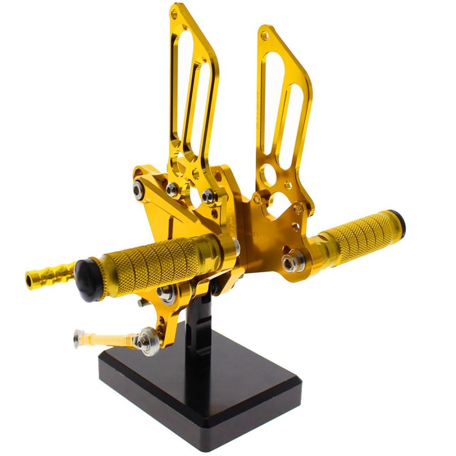 オートバイ CNC フットレスト リアセット フットペグレスト MV Agusta F4 1000 1998-2009 Gold