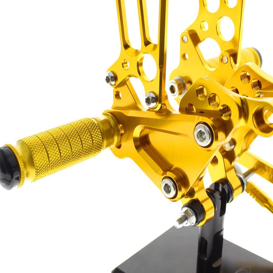 オートバイ CNC フットレスト リアセット フットペグレスト MV Agusta F4 1000 1998-2009 Gold