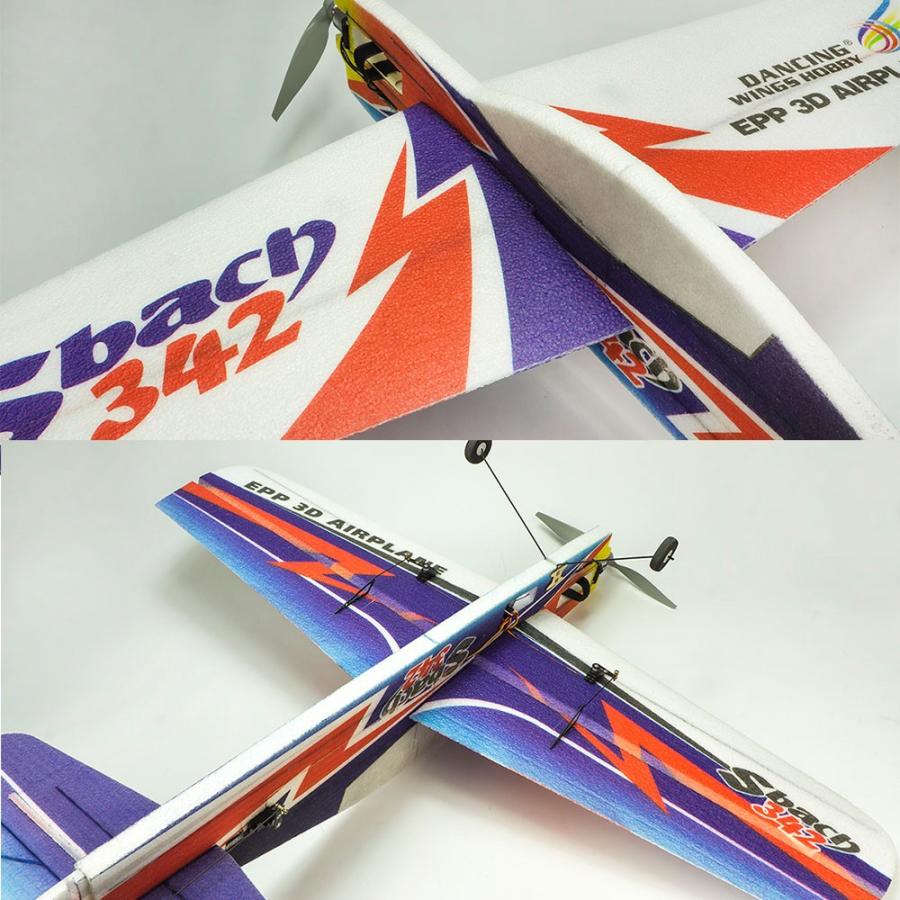 ラジコン 飛行機1000mm 電動SBACH342 RC 航空機 PNPバージョン