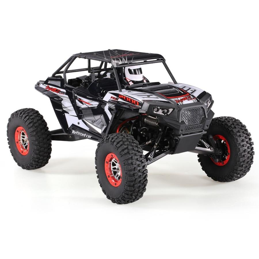 ラジコン WLtoys 10428-B2 1/10 RCカー2.4G 4WD 50Km / hロッククローラーリモートコントロール_2