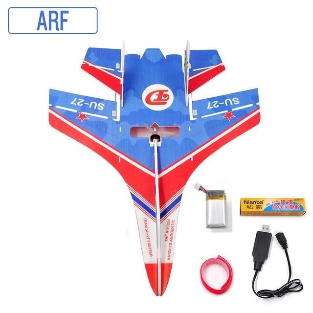 ラジコン ミニ飛行機 2.4 G ブラシレス モーター RC飛行機 航空機 With Controller