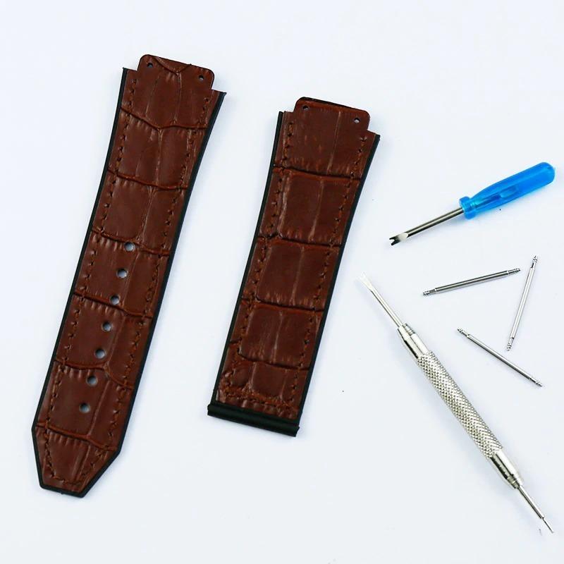 ウブロ 交換用 ベルト バンド レザーストラップ 社外互換 汎用品 幅