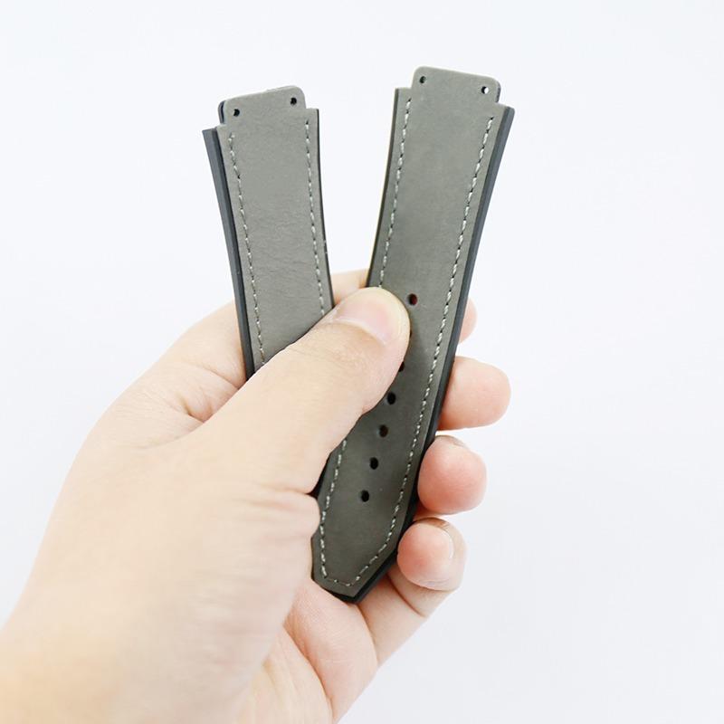 ウブロ ベルト バンド 交換用 レザー ストラップ 防水 時計用 幅