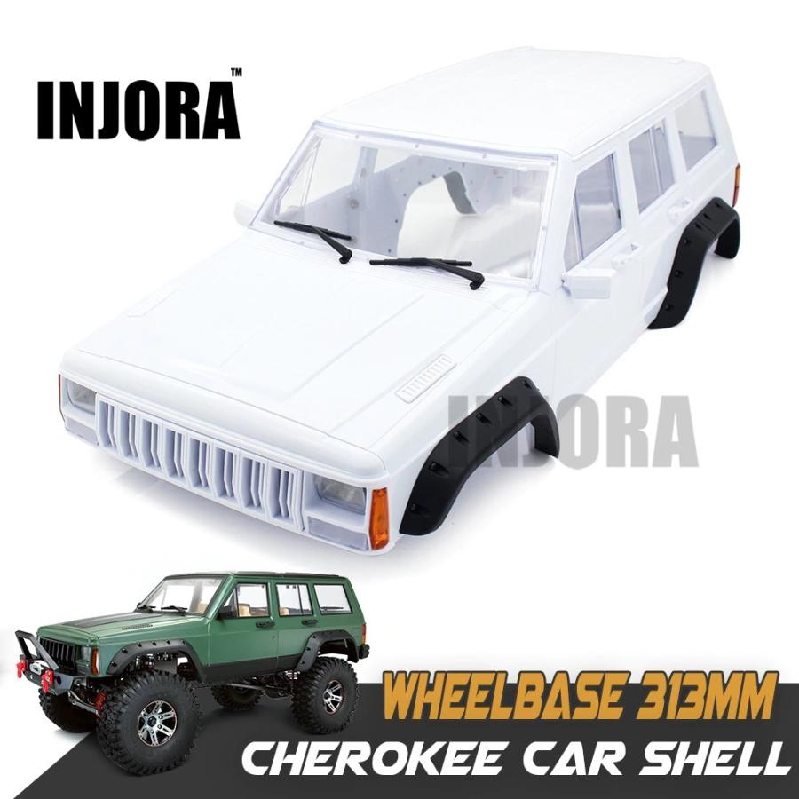 INJORA 1/10 Jeep ジープ チェロキー ボディシェル RCカー Axial SCX10＆SCX10 II 90046 90047 :  frrhwp005 : NAMOヤフーショップ - 通販 - Yahoo!ショッピング