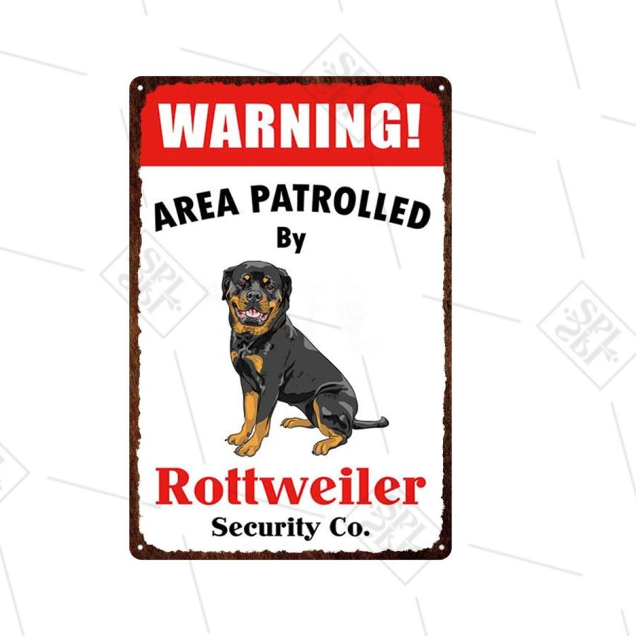 メタル サイン ブリキ 看板 金属 プレート 店 警告 注意 危険 防犯