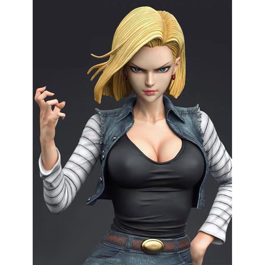 1/8 ドラゴンボール 人造人間18号 vs ベジータ フィギュア 1/8 ドラゴンボール 人造人間18号 vs ベジータ フィギュア