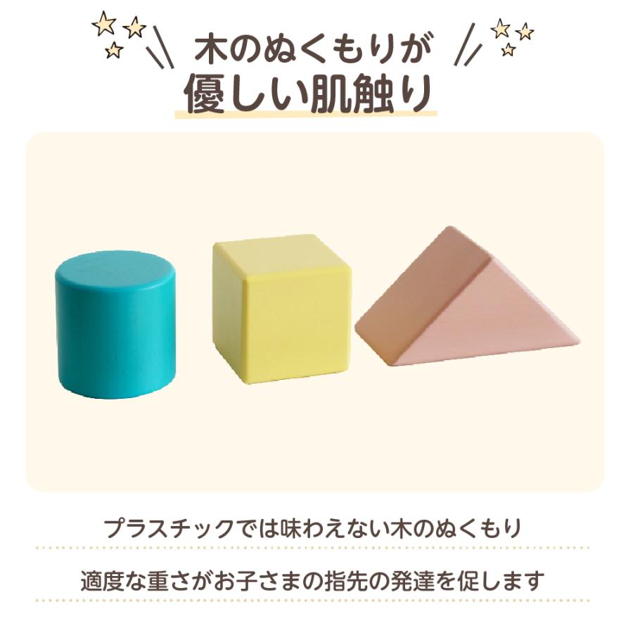 エド・インター（Ed・Inter） お片付袋付 木のおもちゃ 積み木 1歳