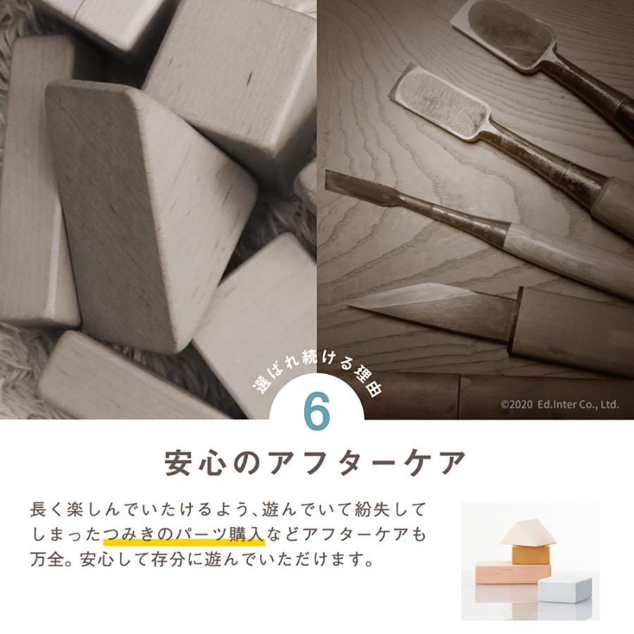 お片付袋付 おもちゃ 積み木 日本製 1歳 知育玩具 男の子 女の子 つみきのいえ L プレゼント 出産祝い 木製 エドインター ポイント利用 爆買 爆買の画像