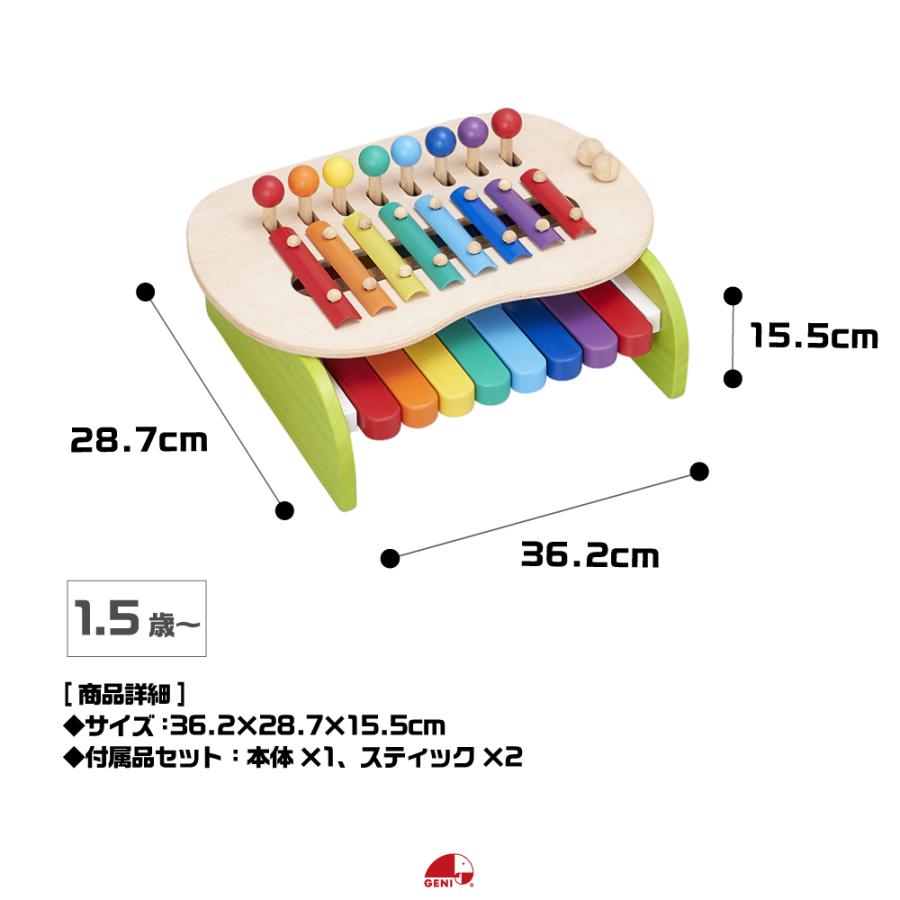 エド・インター（Ed・Inter） お片付袋付 楽器おもちゃ 1歳 知育玩具 2
