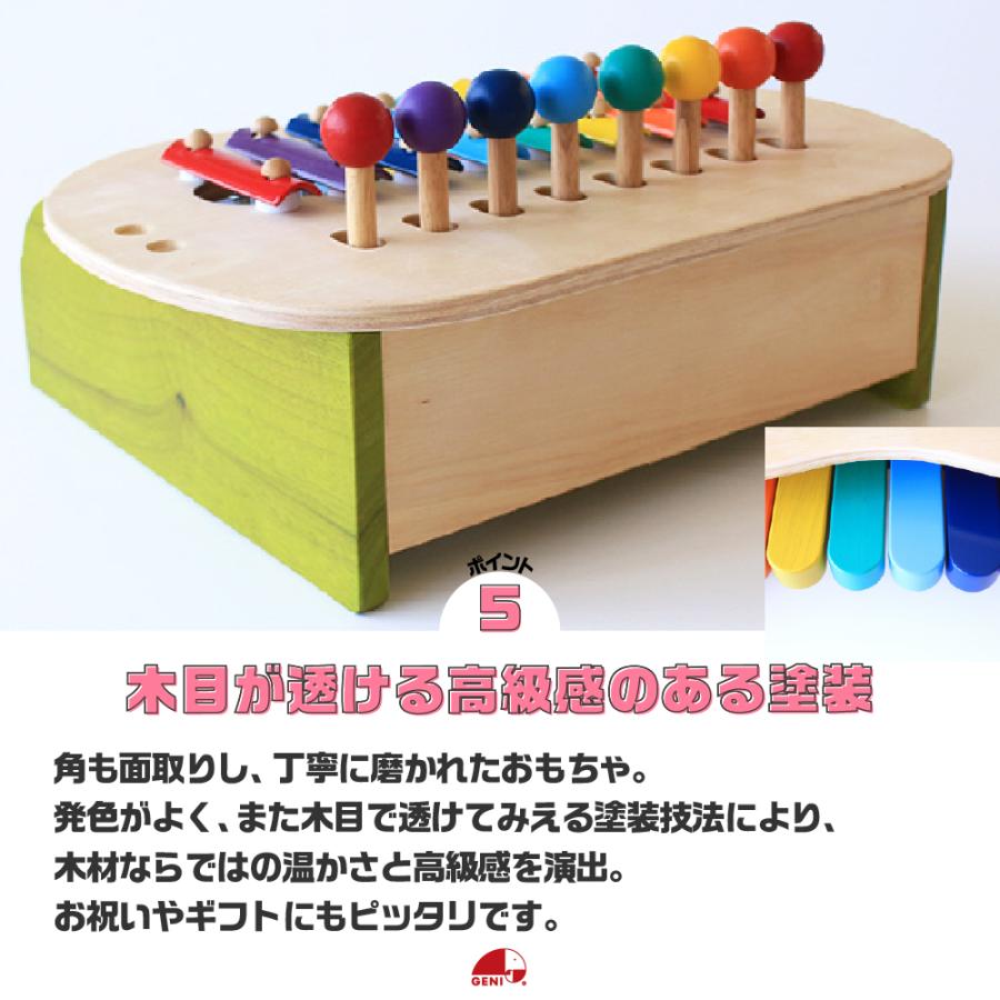  知育玩具　電子メロディー エド・インター（Ed・Inter） 森のメロディメーカー 鉄琴 鍵盤 音 知育