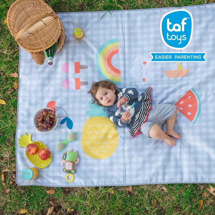 エド・インター（Ed・Inter） お月さまのミニタオル ガラガラ ベビー