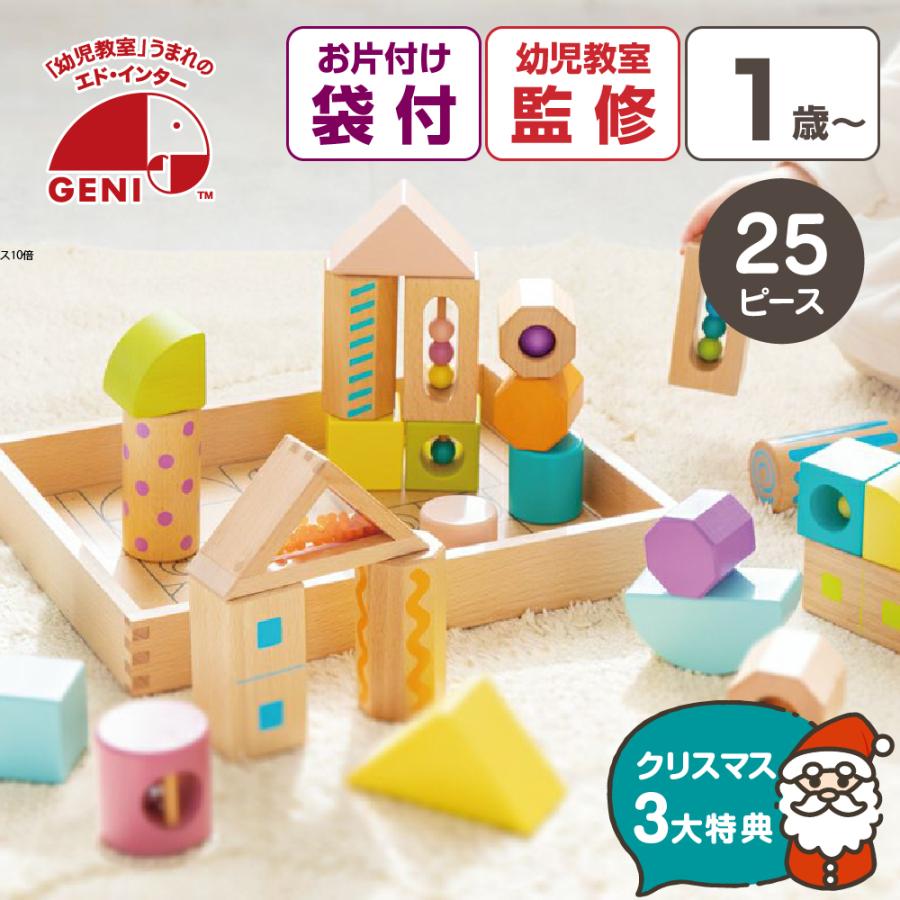 エド・インター（Ed・Inter） 知育玩具 1歳 積み木 おもちゃ 男の子