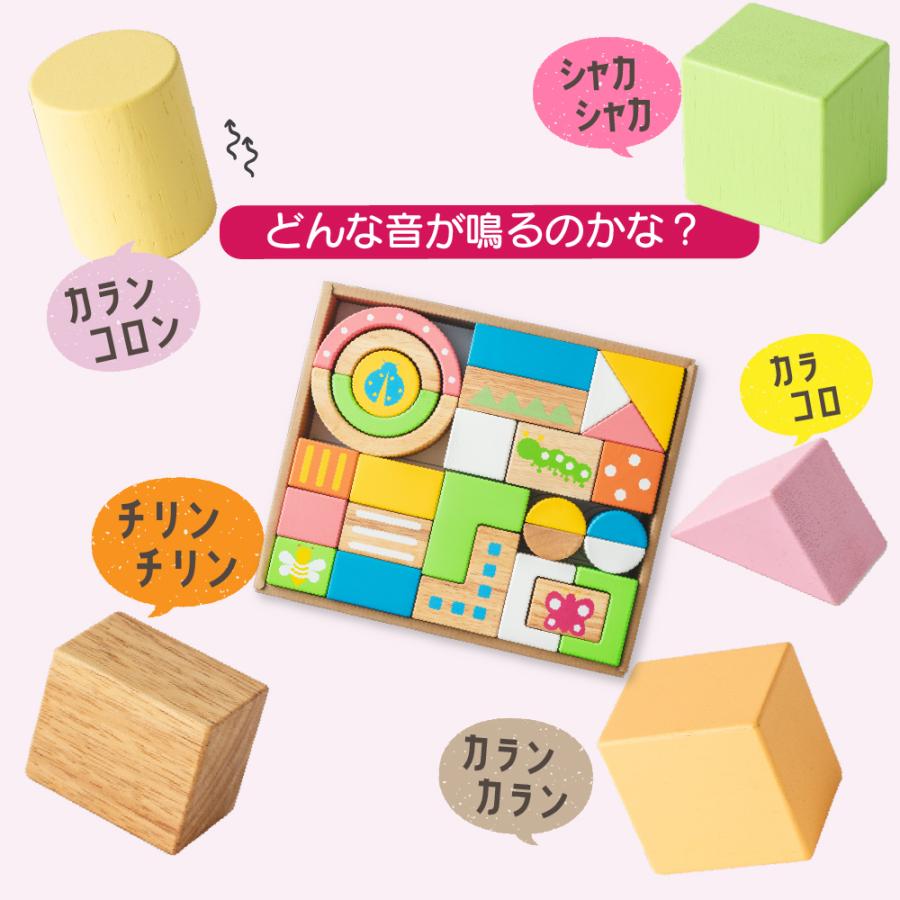 エデュテ（Edute） お片付袋付 おもちゃ 積み木 1歳 知育玩具 赤ちゃん