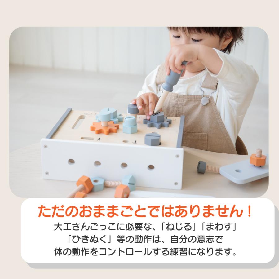 TRYCO（トライコ） おもちゃ 工具セット 3歳 赤ちゃん おままごと 大工