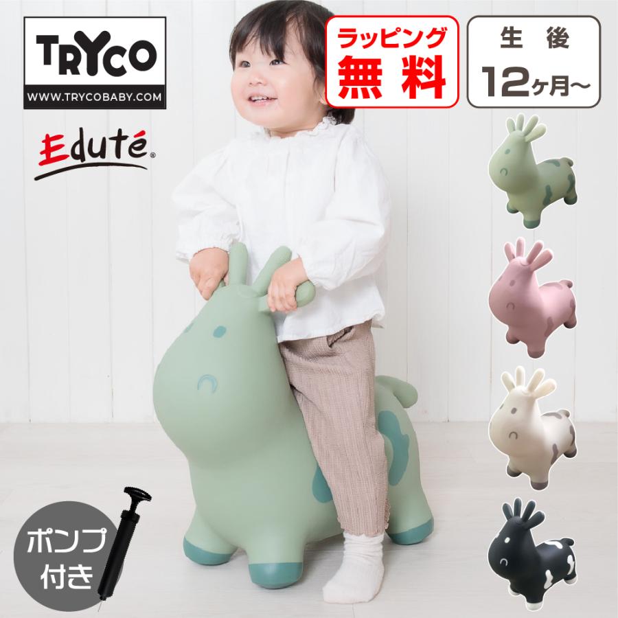 おもちゃ 赤ちゃん 乗用玩具 1歳 クリスマスプレゼント 子供 男の子 女の子 スキッピー 運動 屋内 乗り物 TRYCO 空気入れ プレゼント 誕生日 出産祝い 運動 | TRYCO | 02