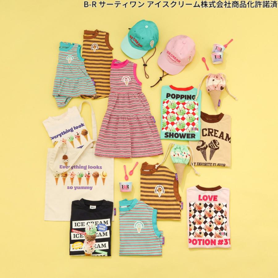 ワンピース キッズ 子供服 女の子 サーティワン ブリーズ 半袖 140cm 130 120 110 ピンク 夏 BREEZE ノースリーブ 綿100% 膝丈 ブランド かわいい 爆買 | BREEZE | 18