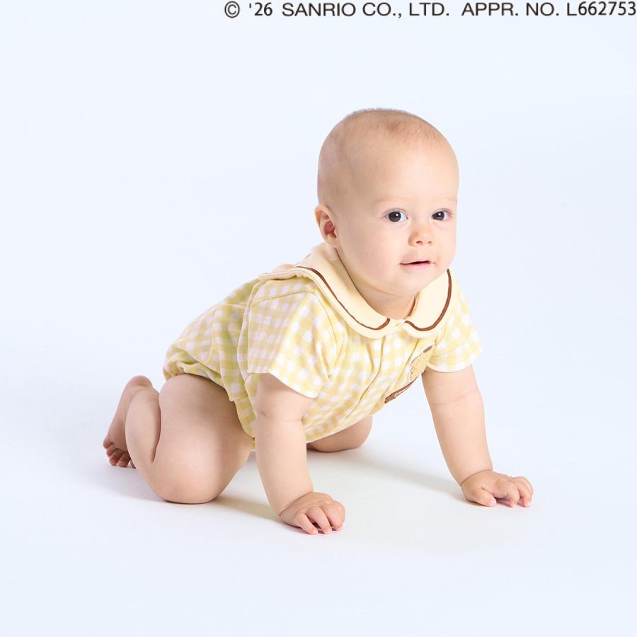 ベビー服 ロンパース 半袖 女の子 男の子 ポムポムプリン 出産祝い キャラクター かわいい 綿100％ サンリオ 子供服 赤ちゃん 春 春 プレゼント 70cm 80 爆買 | Seraph | 03