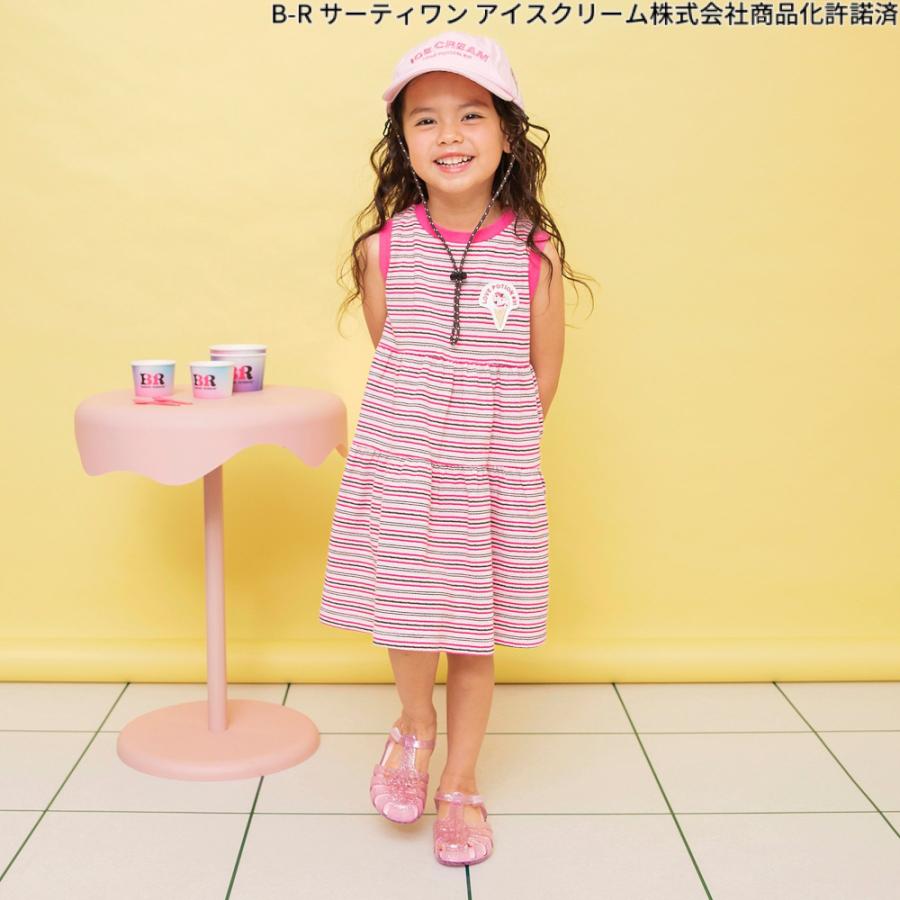 ワンピース キッズ 子供服 女の子 サーティワン ブリーズ 半袖 140cm 130 120 110 ピンク 夏 BREEZE ノースリーブ 綿100% 膝丈 ブランド かわいい 爆買 | BREEZE | 06