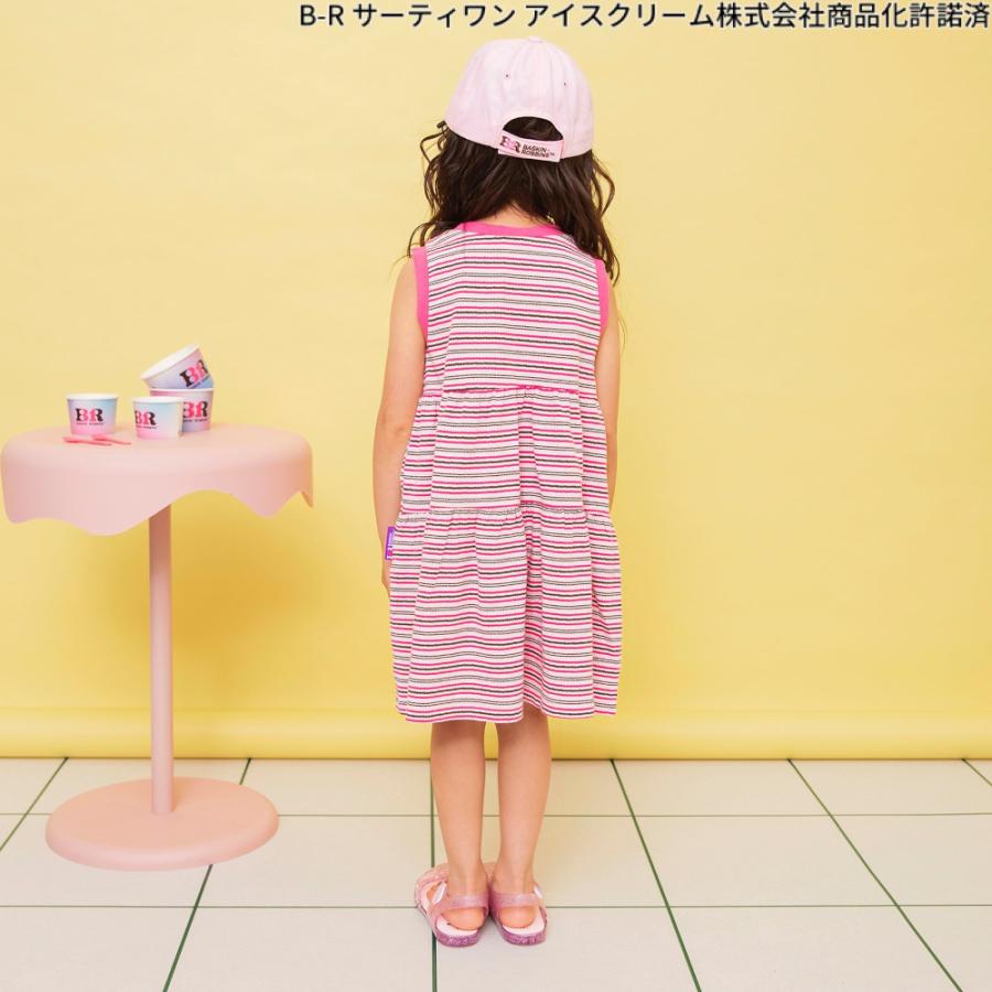ワンピース キッズ 子供服 女の子 サーティワン ブリーズ 半袖 140cm 130 120 110 ピンク 夏 BREEZE ノースリーブ 綿100% 膝丈 ブランド かわいい 爆買 | BREEZE | 07