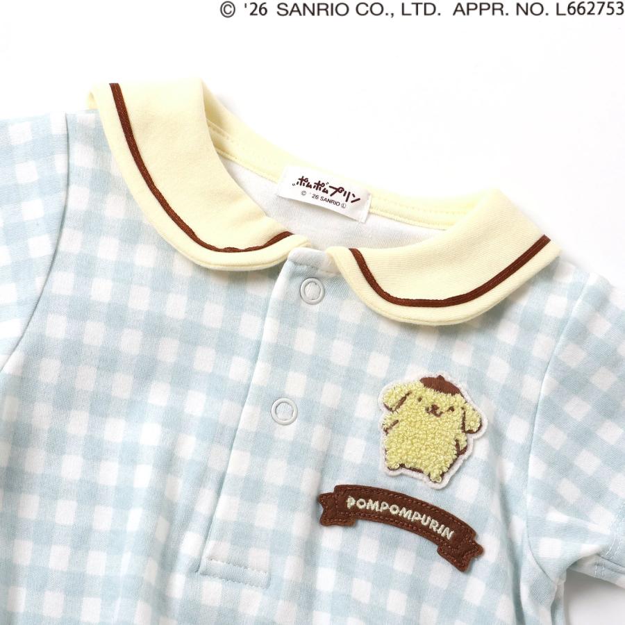 ベビー服 ロンパース 半袖 女の子 男の子 ポムポムプリン 出産祝い キャラクター かわいい 綿100％ サンリオ 子供服 赤ちゃん 春 春 プレゼント 70cm 80 爆買 | Seraph | 08