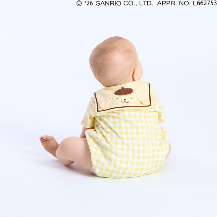 ベビー服 ロンパース 半袖 女の子 男の子 ポムポムプリン 出産祝い キャラクター かわいい 綿100％ サンリオ 子供服 赤ちゃん 春 春 プレゼント 70cm 80 爆買 | Seraph | 04