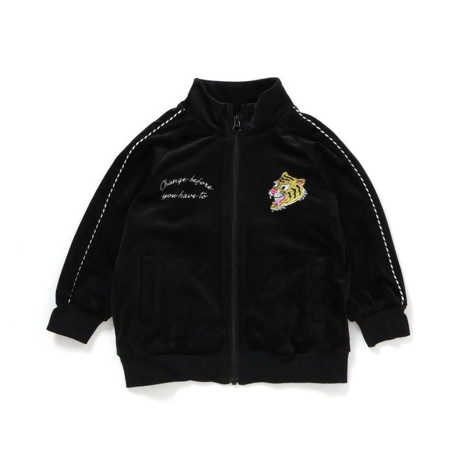 XLARGE ベロア スカジャン風ジャケット BREEZE（ブリーズ） 子供服 スカジャン風ベロアジャケット アウター