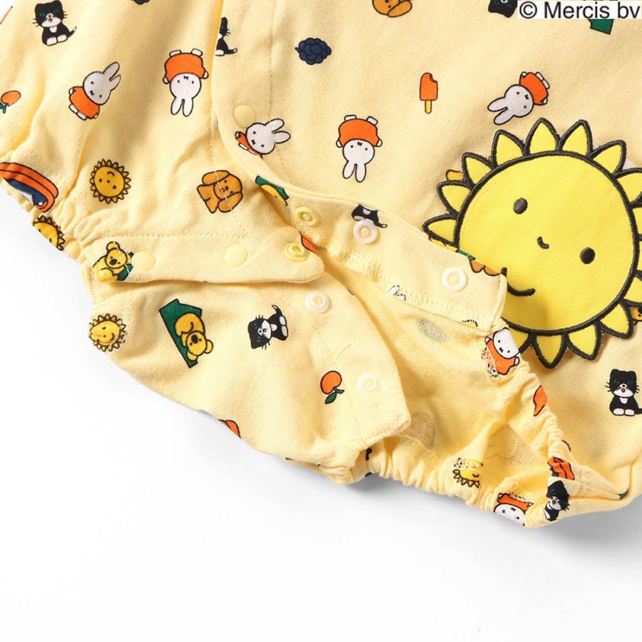 Ampersand（アンパサンド） ベビー服 ミッフィー ロンパース 半袖