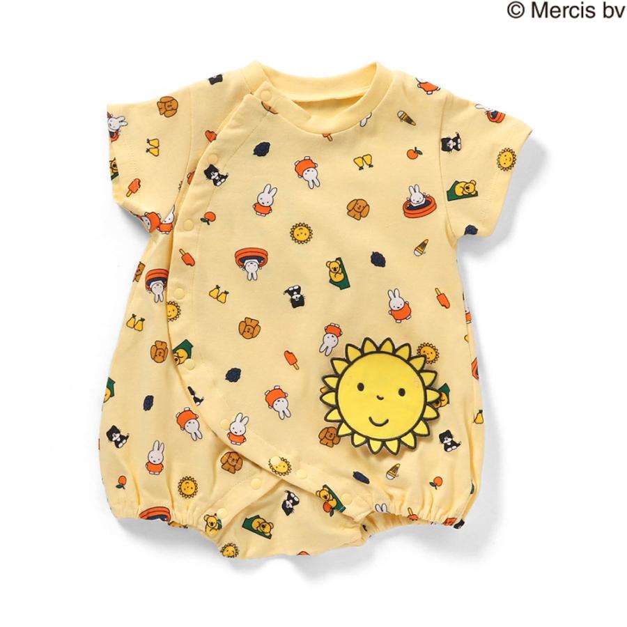 Ampersand（アンパサンド） ベビー服 ミッフィー ロンパース 半袖