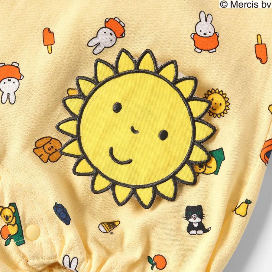 Ampersand（アンパサンド） ベビー服 ミッフィー ロンパース 半袖