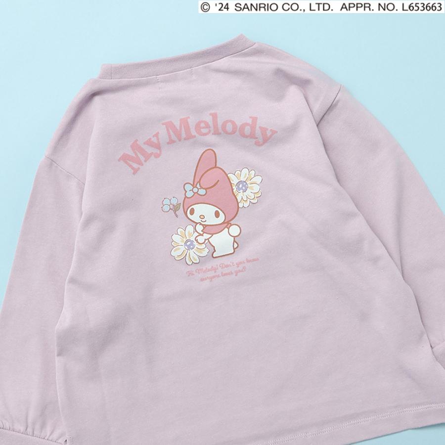 子供服 ロンT サンリオ 女の子 Tシャツ キッズ 長袖 セラフ 秋冬 140cm 130 120 110 100 90 80 トップス シナモロール マイメロディ 綿100% キャラクター 爆買 | Seraph | 15