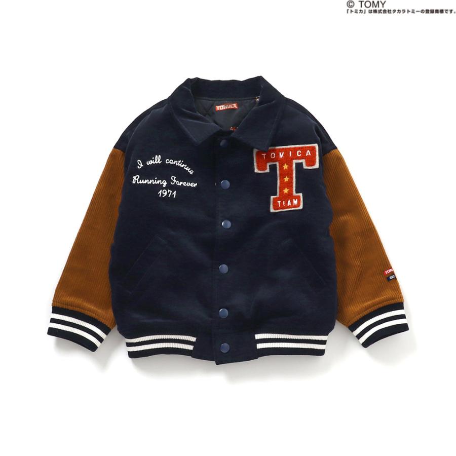 キッズ アウター トミカ スタジャン 服 フリース 子供 ブリーズ 上着 車 男の子 秋 冬 ジャンパー ジャケット ボア 130cm 120 110 100 センチ プレゼント 爆買 | BREEZE | 12
