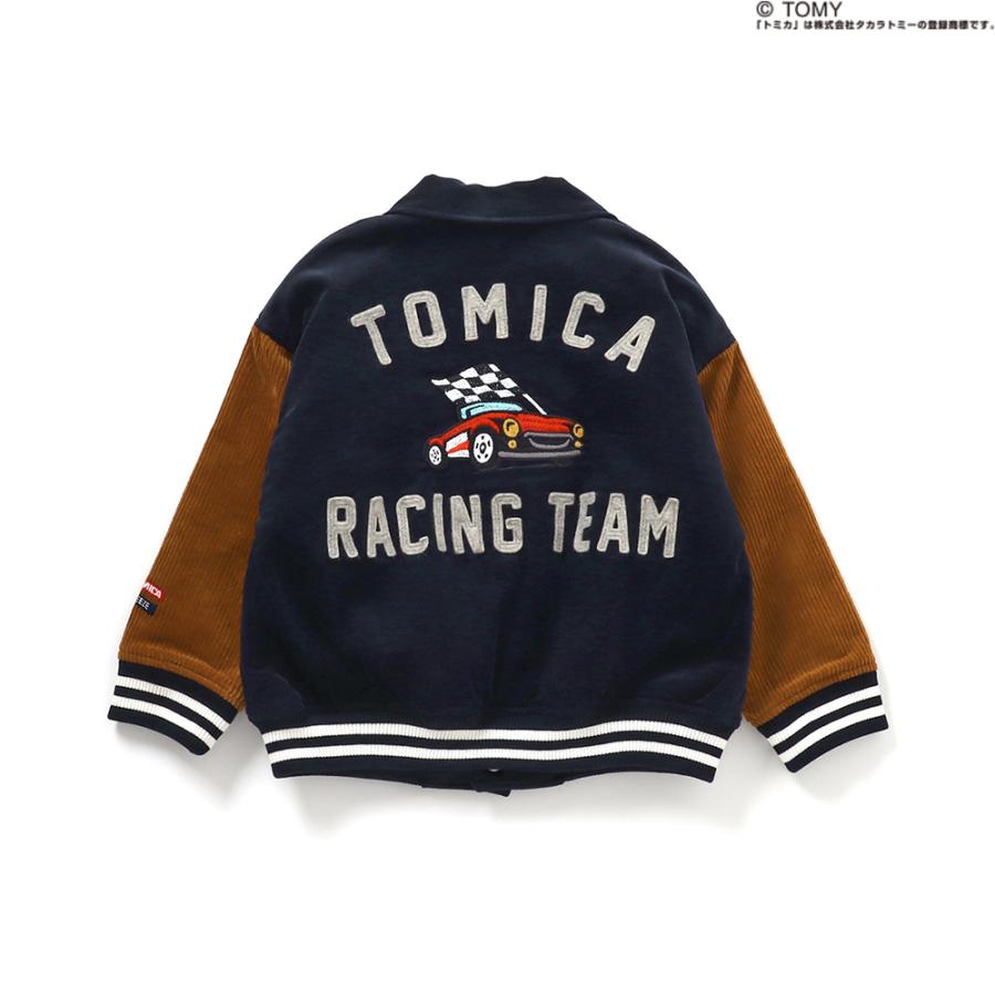 キッズ アウター トミカ スタジャン 服 フリース 子供 ブリーズ 上着 車 男の子 秋 冬 ジャンパー ジャケット ボア 130cm 120 110 100 センチ プレゼント 爆買 | BREEZE | 13