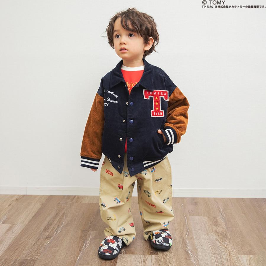 キッズ アウター トミカ スタジャン 服 フリース 子供 ブリーズ 上着 車 男の子 秋 冬 ジャンパー ジャケット ボア 130cm 120 110 100 センチ プレゼント 爆買 | BREEZE | 14