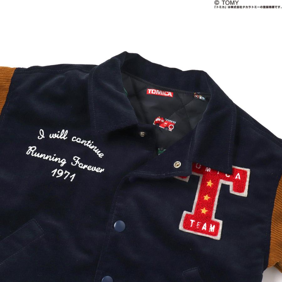 BREEZE（ブリーズ） キッズ アウター トミカ スタジャン 服 フリース