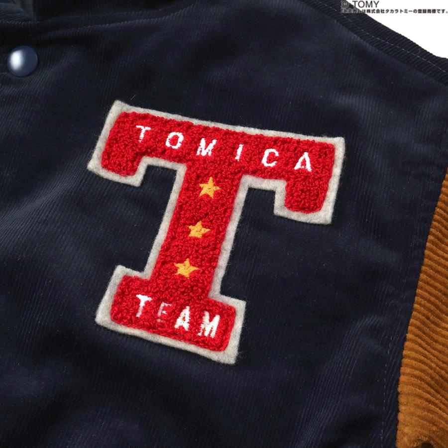 BREEZE（ブリーズ） キッズ アウター トミカ スタジャン 服 フリース