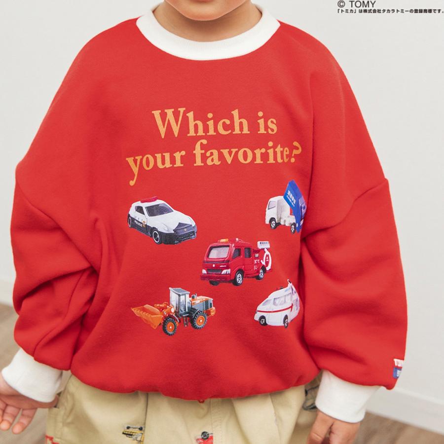 トミカ 服 トレーナー キッズ ブリーズ 子供服 男の子 女の子 クリスマス 秋 冬 グッズ breeze ジュニア 子供 130cm 120 110 100 スウェット 子ども 爆買 | BREEZE | 21