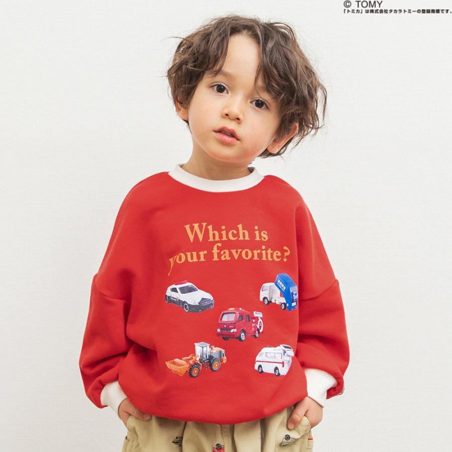 トミカ 服 トレーナー キッズ ブリーズ 子供服 男の子 女の子 クリスマス 秋 冬 グッズ breeze ジュニア 子供 130cm 120 110 100 スウェット 子ども 爆買 | BREEZE | 07